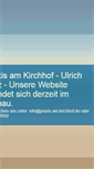 Mobile Screenshot of praxis-am-kirchhof.de